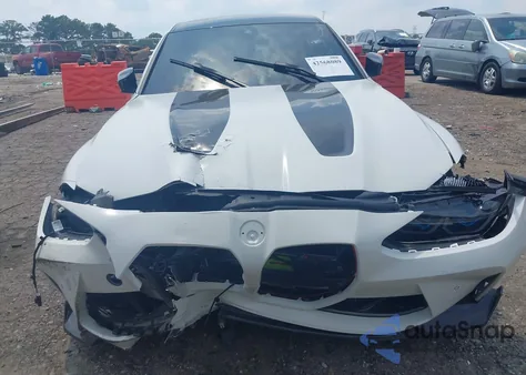 2024 BMW M3 Cs из США, поврежденный, VIN WBS63AY00RFS09107